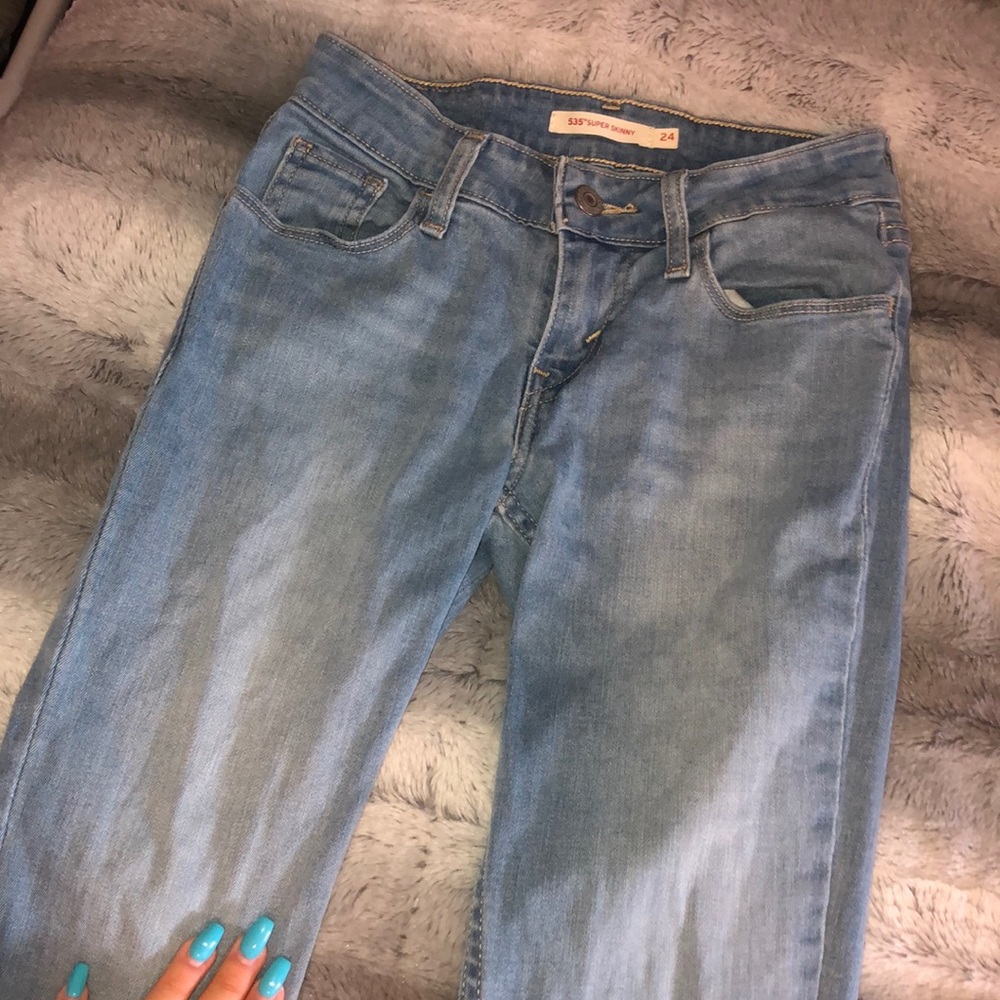 Levi’s 535 super skinny jeans